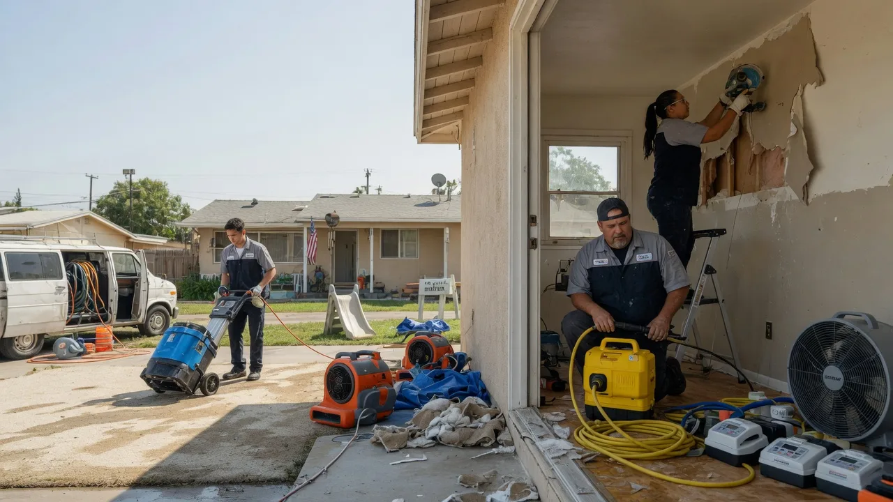 Water Damage Restoration in Hooppole, IL near me